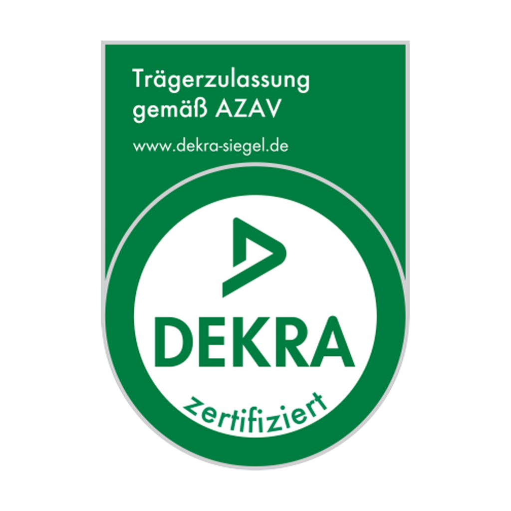 DEKRA AZAV zertifiziert